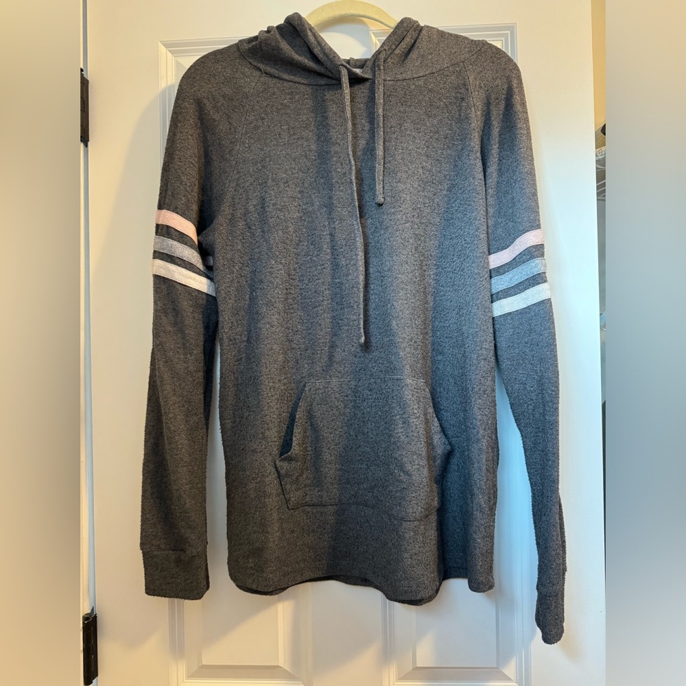 Lemon tart Graoma hooded knit pullover
